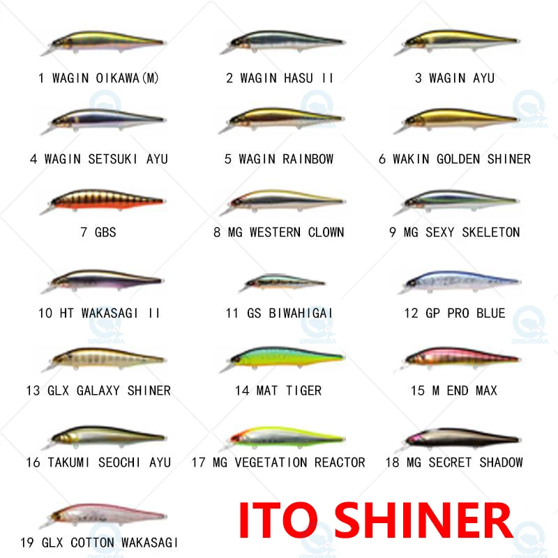 JAPAN Megabass ITO SHINER 115mm 14g Fishing Lure Suspend  jerk bait  MINNOW Bass Lure Jerkbait Saltwater Sea Tackle