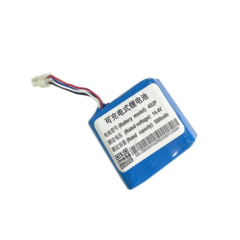4S2P 14.4V 5800mAh Replacement Vacuum Robot Battery for Roborock J1/J2 S6 Pure Vacuum Robot Accessories