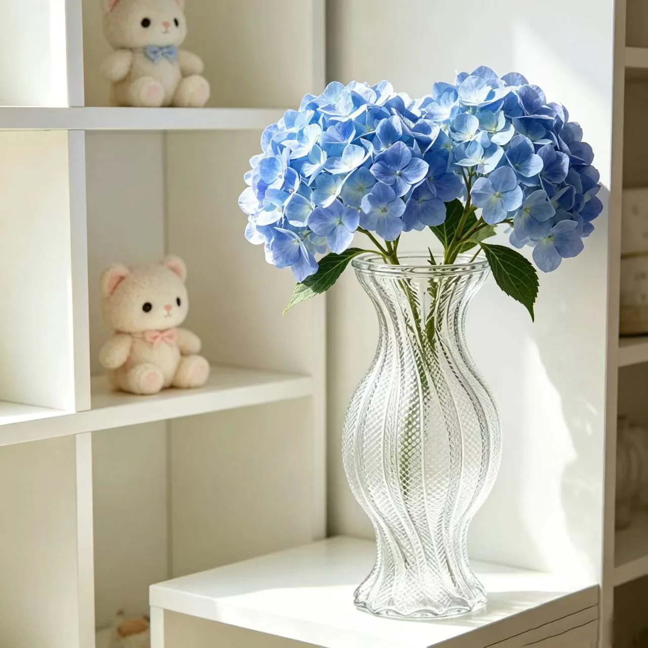 HYS art vase high value medieval creative dining table decoration living room flower arrangement glazed ornament