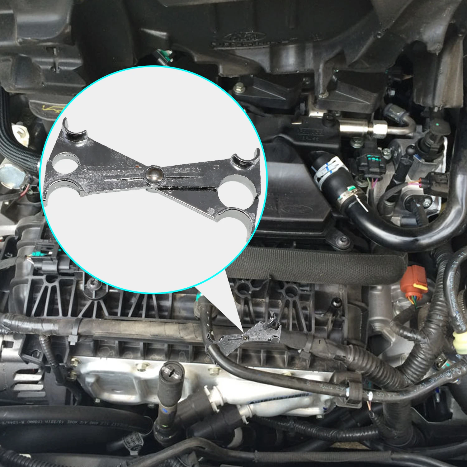 

Cool Air Line Fuel Pipe Quick Connector Removal Repair Tool Suitable for Buick Ford