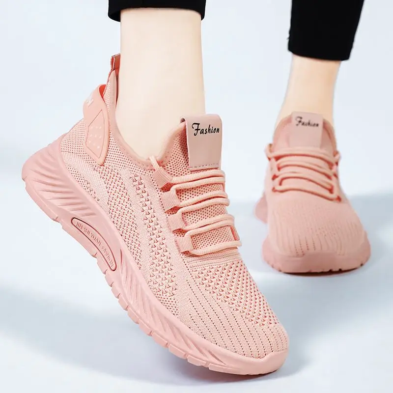 Casual Elegant Woman 2024 Trend Running Sports Shoes Comfortable Tennis Female Sneakers Skate Shoes Women's Summer Footwear