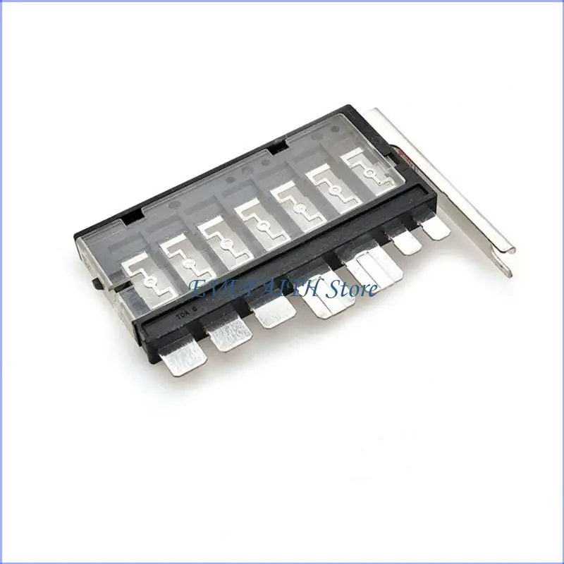 

124B Fuses Multi Block Replacement High Performances Engine Fuses Automotive Accessories Easy Installation for 2022-2023