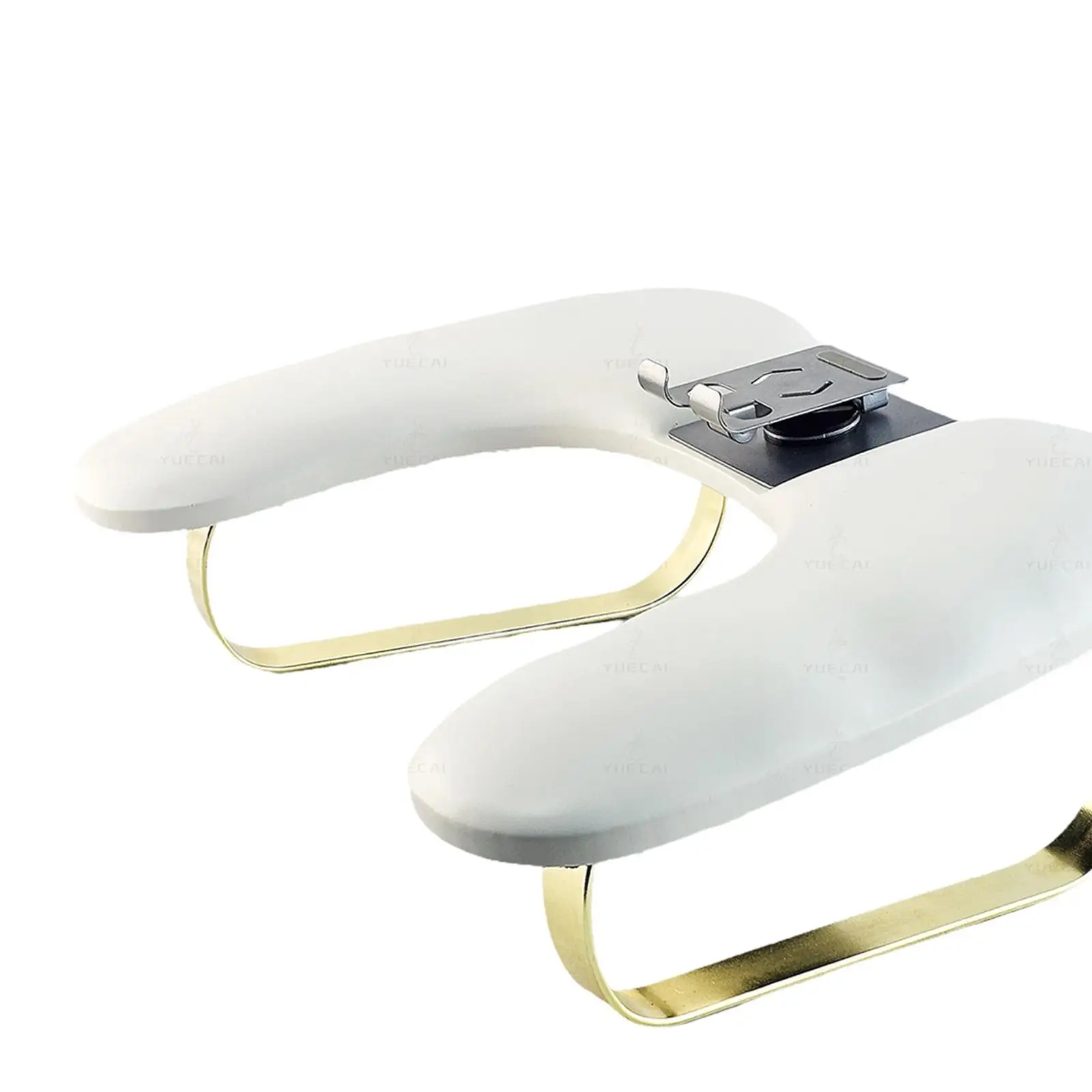 Descanso de mão para salão de beleza com suporte para telefone Ferramenta de manicure de couro PU para casa