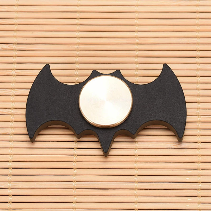 Spinner à main en métal en forme de chauve-souris, jouets Fidget pour adultes et enfants, anxiété EDC, Anti-Stress, trucs frais, Gadgets Antiestres Juguete Ansiedad