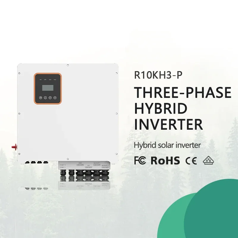 ZM 10kw 12kw hybrid solar inverter Three-phase solar inverter 8000w with Mppt charge controller image 3
