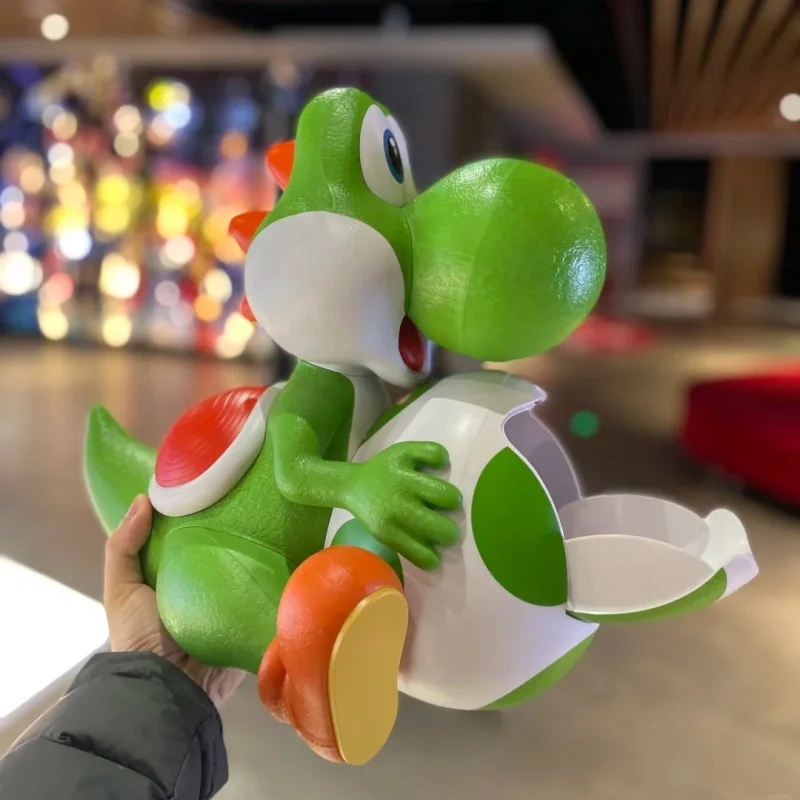 Genuine Yoshi Popcorn Bucket Super Mario Galaxy Movie Official Theater Merchandise Light Shaped Bucket Water Cup In Stock view 3