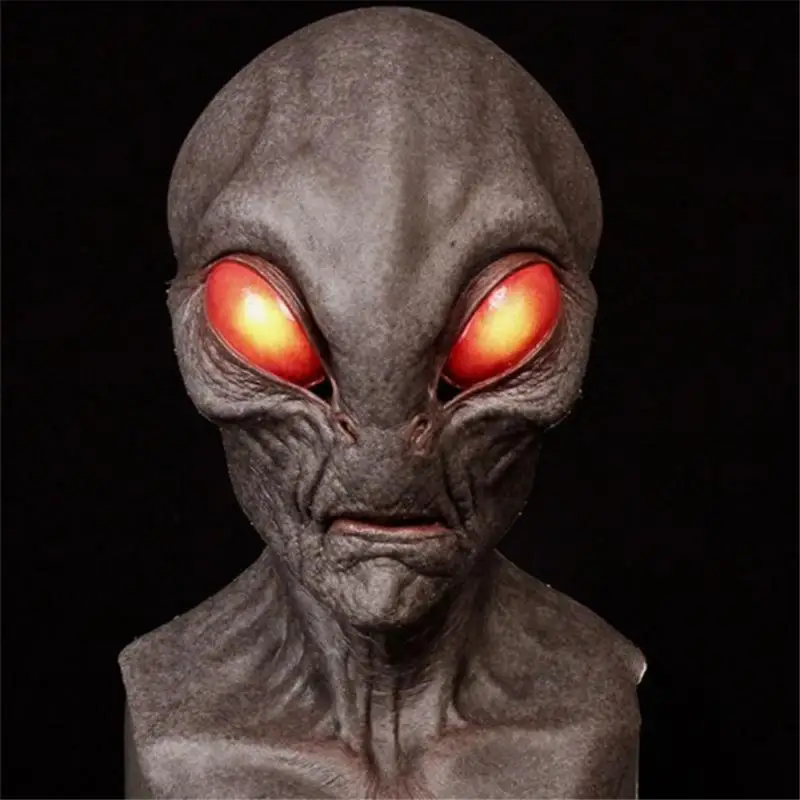 Halloween Alien Mask Scary Horrible Horror Alien Supersoft Mask Mask Creepy Party Decoration Funny Cosplay Prop Masks 가면 마스크