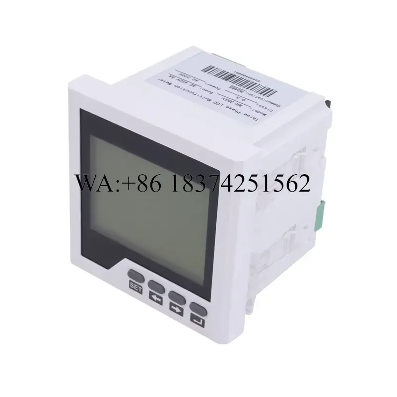Wmwmnu for Energy Analyzer Electricity Saving Device Watt Meter Digital Logger Three-phase Meter Smart Electricity