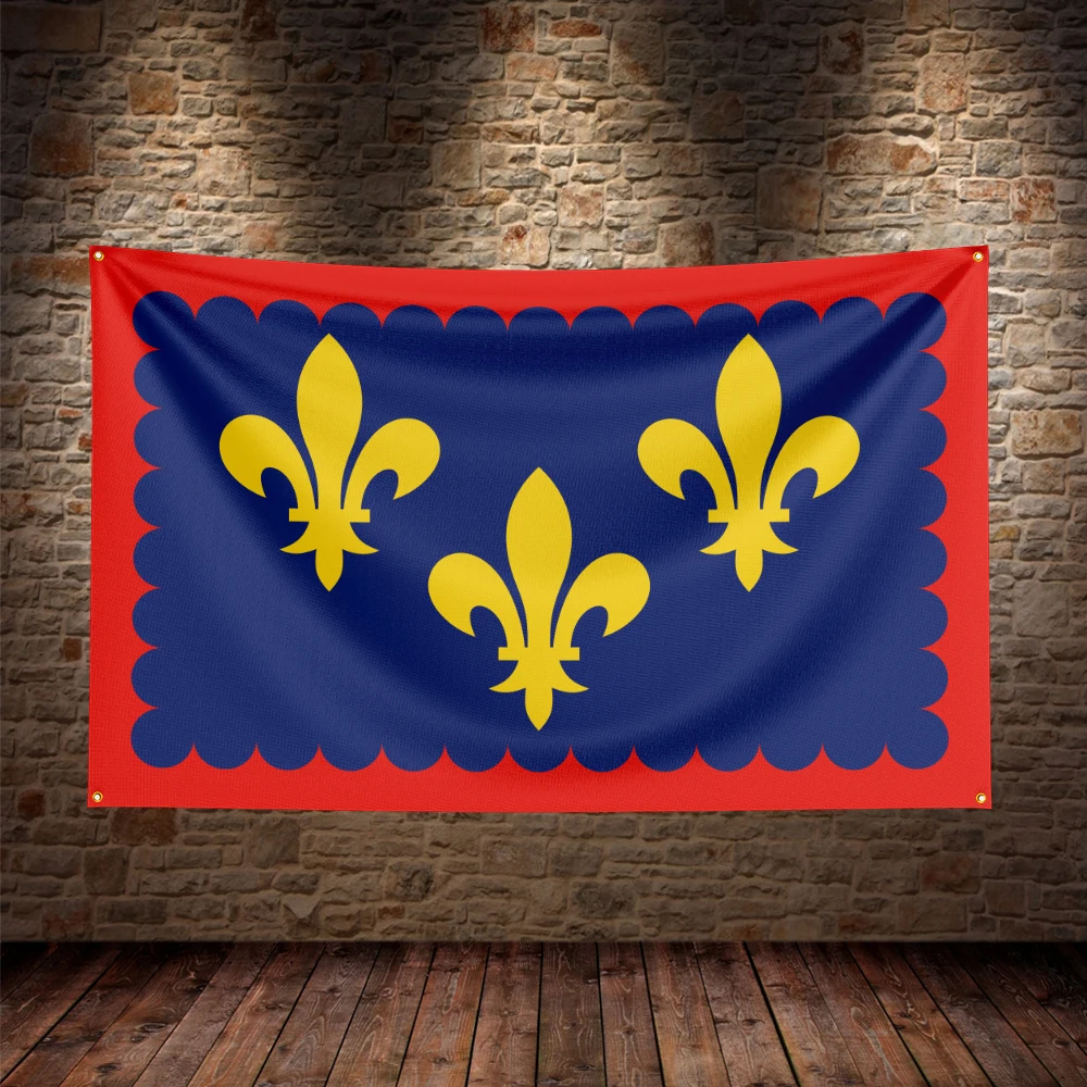 

3X5Ft Berry Flag French Region Flag For Decor