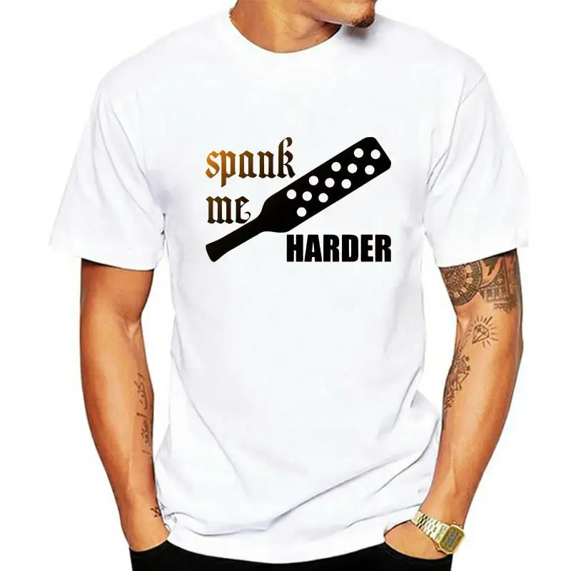 SPANK ME HARDER T-Shirt DOMME Kink Kitten Master Slave Night Shirt 50 Shades