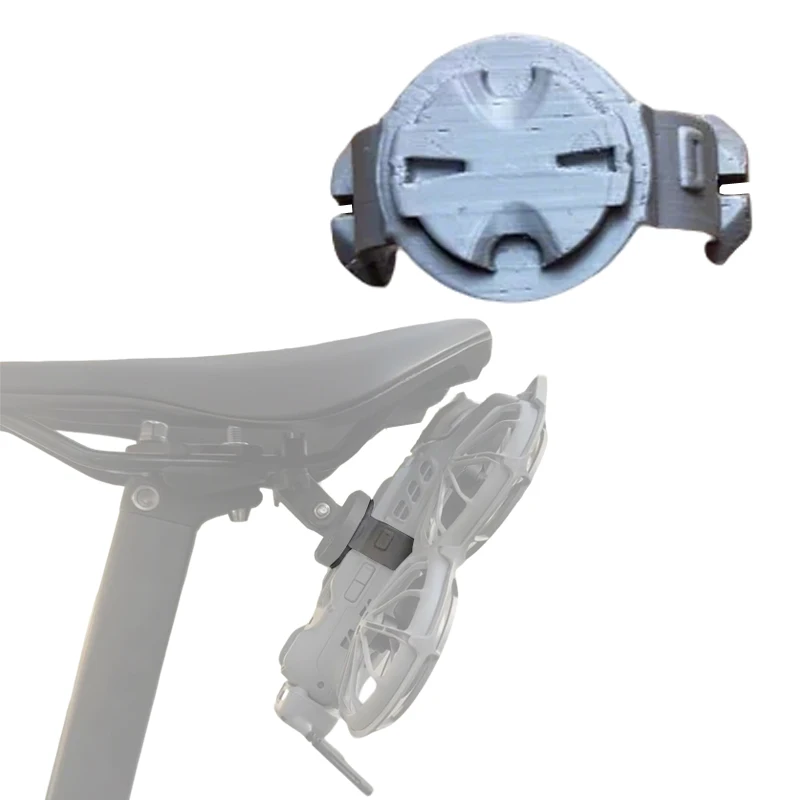 1PCS For DJI Neo2 Drone Garmin Mount Bike/Motorcycle/E-Scooter Handlebar Quick-Release Fixing Base Outdoor POV Shooting DIY Tool