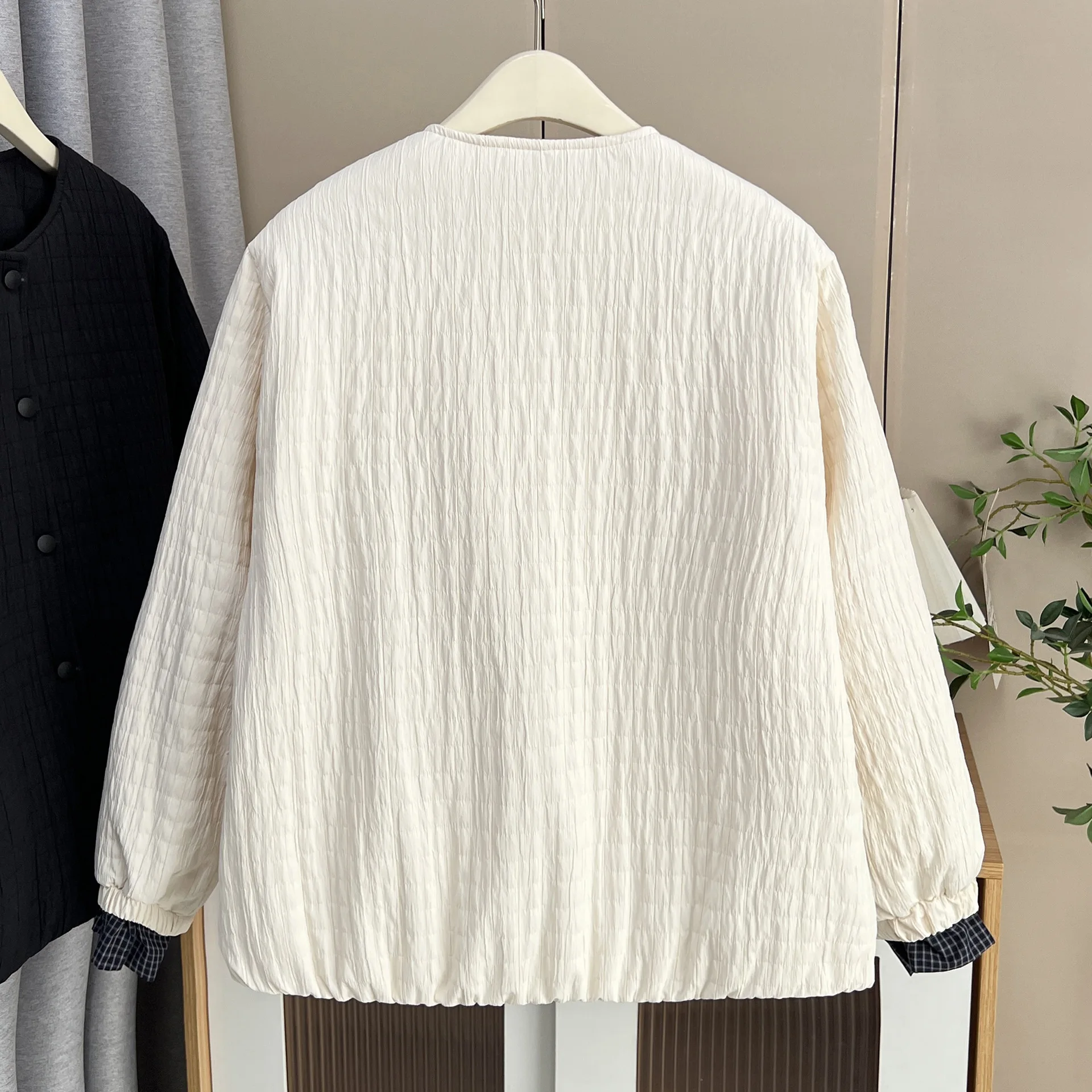 Parki damskie XXXXL Plus Size, codzienne, jesienno-zimowe, w stylu koreańskim, ocieplane kurtki 9687