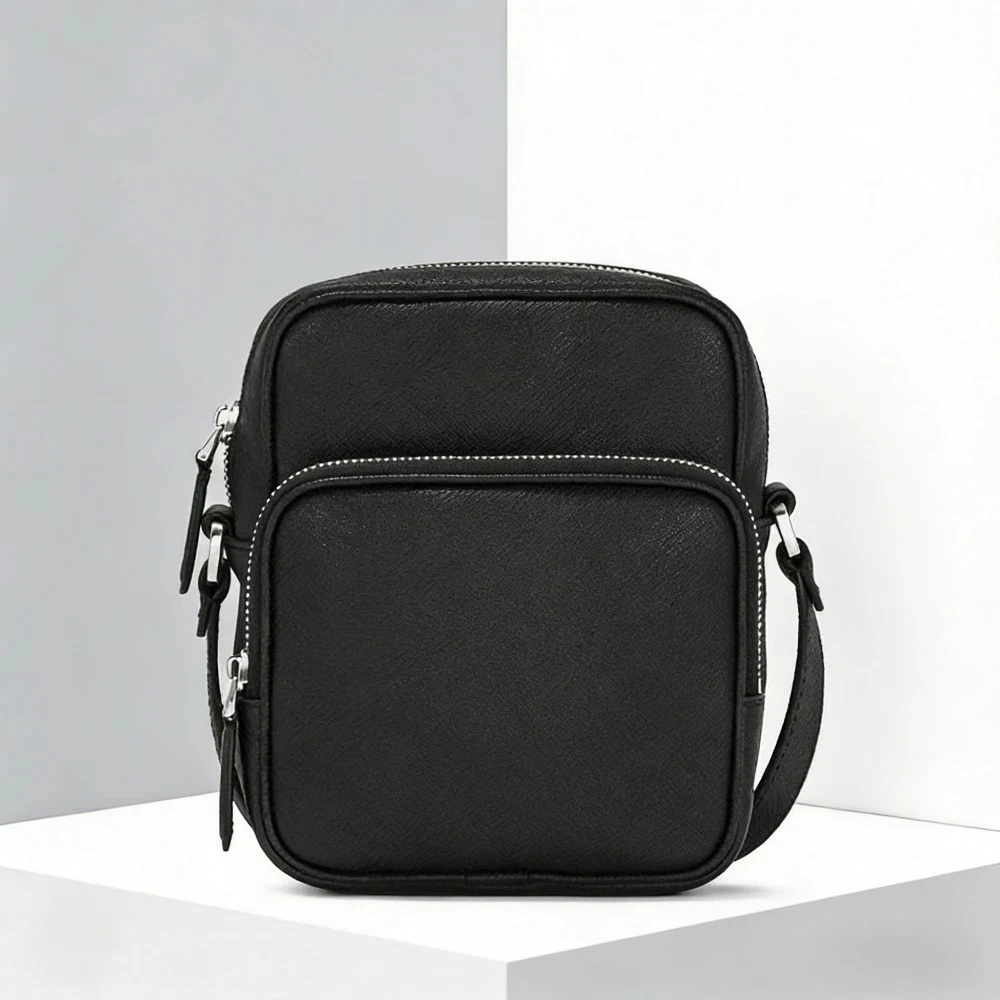 Luxury Men's Crossbody Bag Sartorial Series Designer Messenger Bag Waterproof Shoulder Bag for Work Commutes Business Daily Use