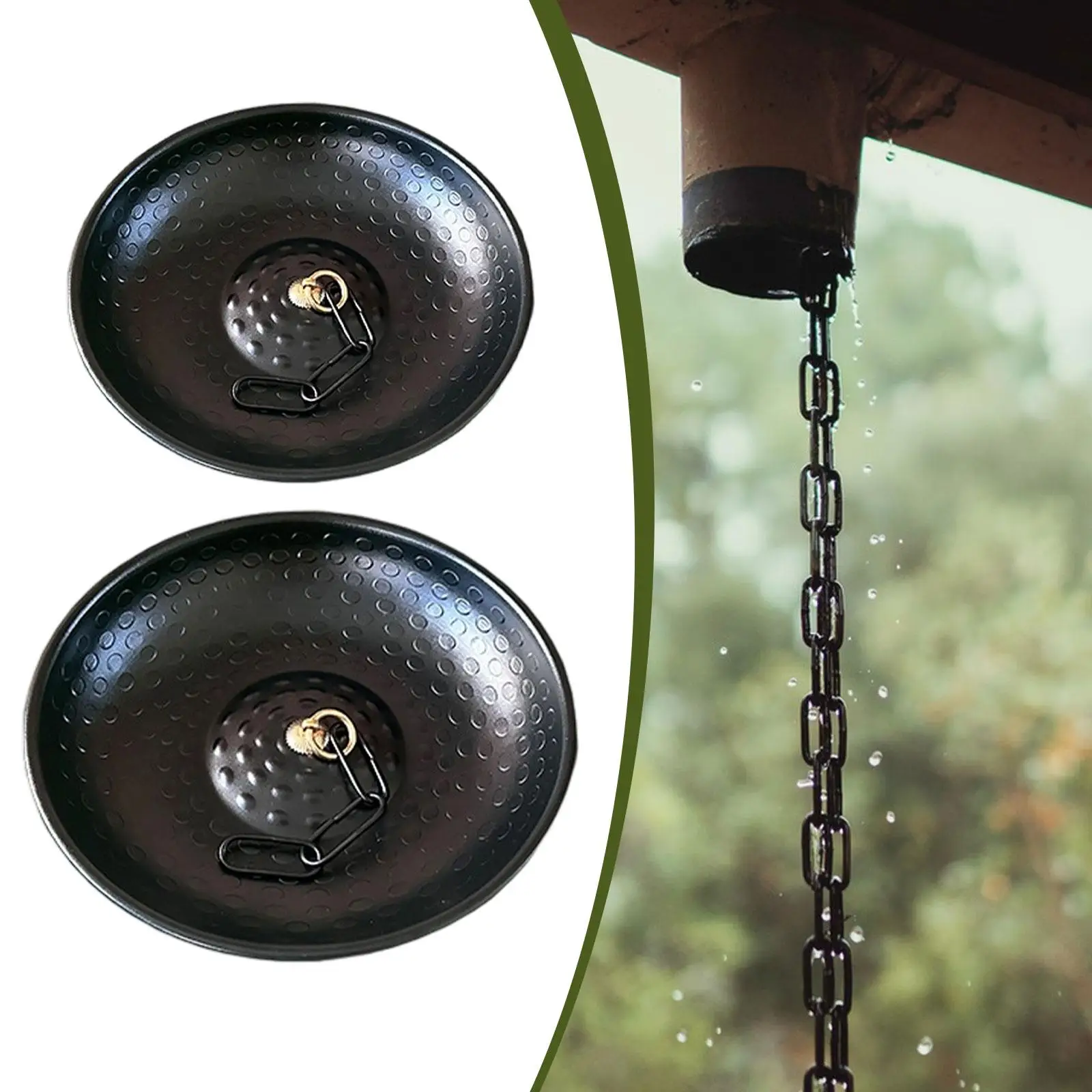 

Дождевая цепь, якорная раковина с анкерной цепью, разливочная чаша для двора, сада, лужайки