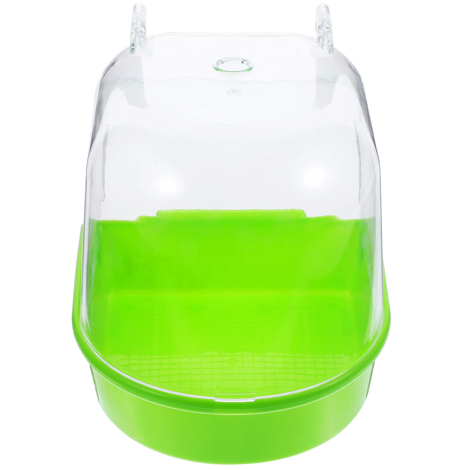 

Parrot Bath Tub Cage Bathtub for Parrots Birds Parakeet Parakeets outside Bathing Finches Small Canary