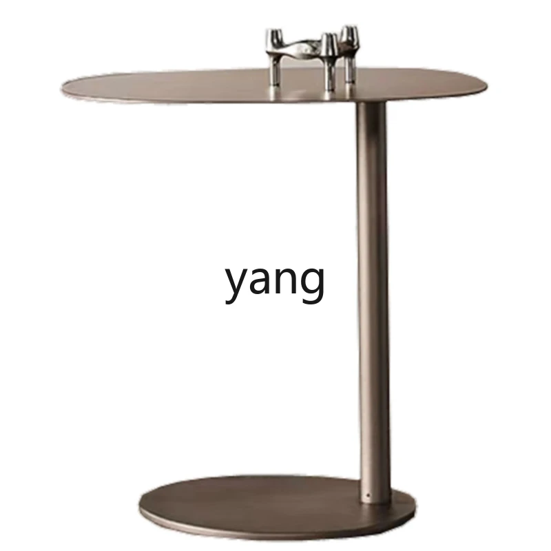 

Yjq Light Luxury Corner Table Simple Modern Advanced Artistic Sofa Minimalist Small Coffee Table