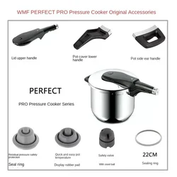 1 pz per accessori per pentole a pressione WMF cuocipentola a pressione sigillante CapHandle in silicone