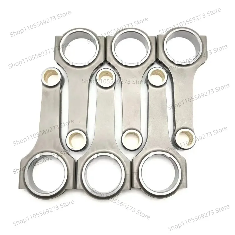 M104 143mm H-beam Forged Connecting Rods For Mercedes Benz One Set