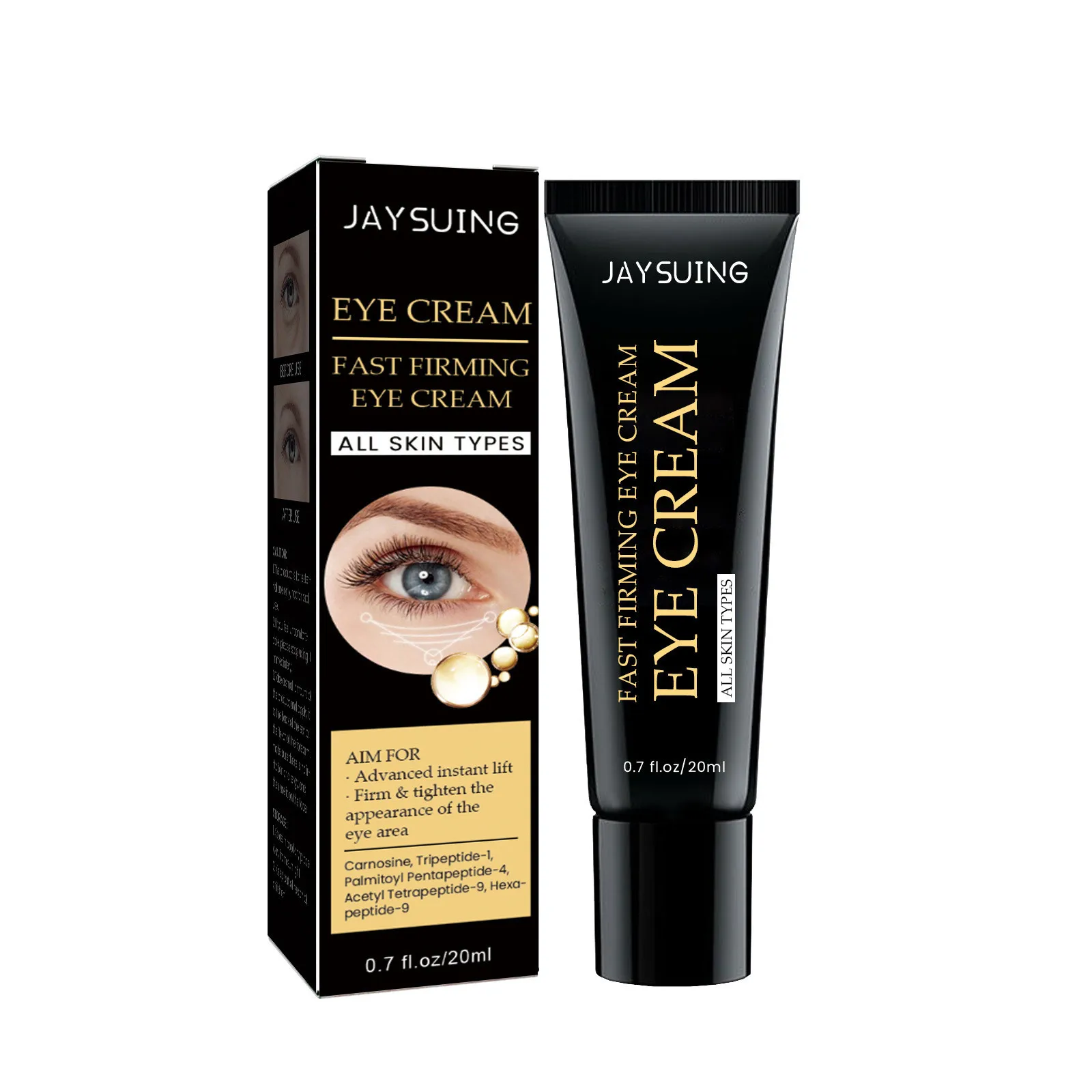 Instant Firm Eye Cream Anti D-ark C-ircles Fade Fine Lines Remove Eye B-ags P-Uffiness Lifting Moisturizing Anti-a-ging Cream