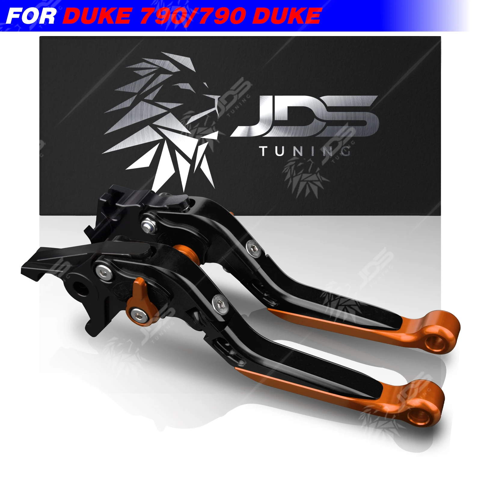 Pour KTM DUKE790/790 DUKE Levier d'Embrayage Levier de Frein Ensemble de Leviers à Main Frein et Embrayage Réglable Rabattable Extensible Accessoires Moto Pièces Détachées