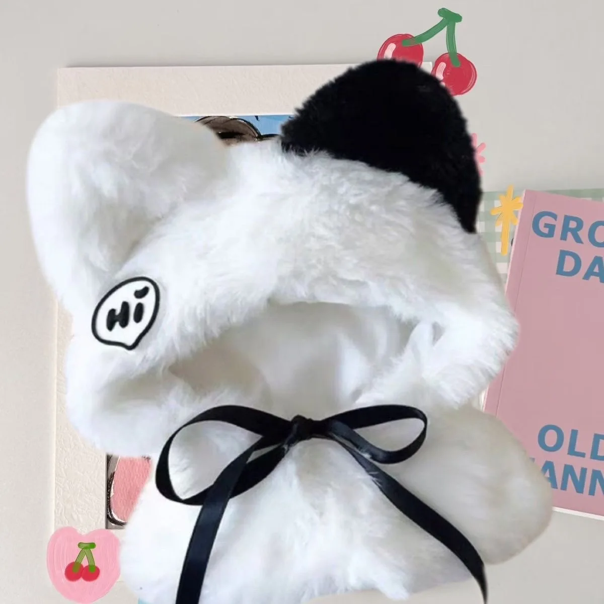 

Hot-selling Fashion Plush Doll Clothes Cotton Doll Cloak Cloak Clothes with Ears Cute Clothing Decoration Suitable for Labubu