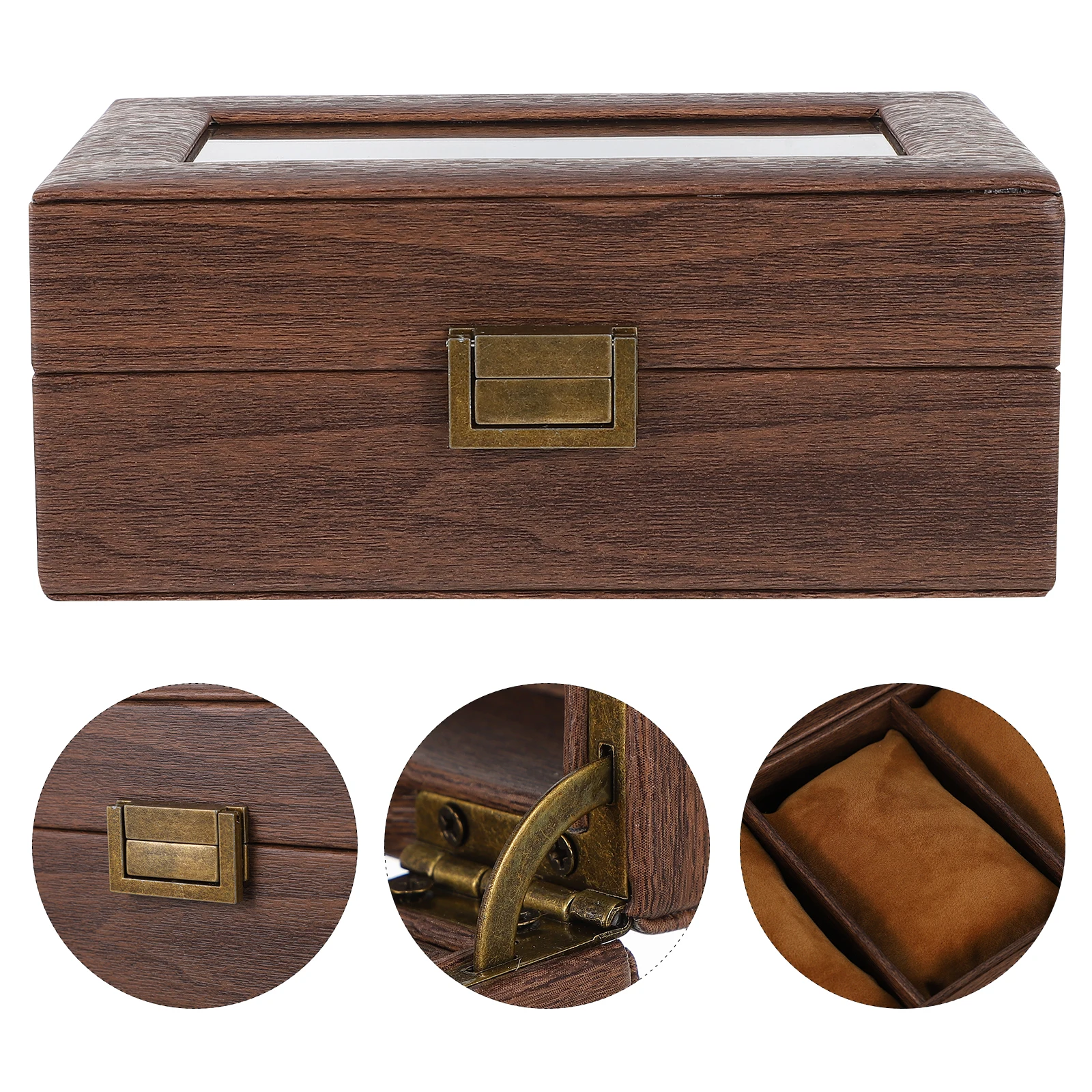 

Premium PU Watch Box Jewelry Storage Case Display ganizer Dustproof Scratch Resistant Elegant Design for Necklaces