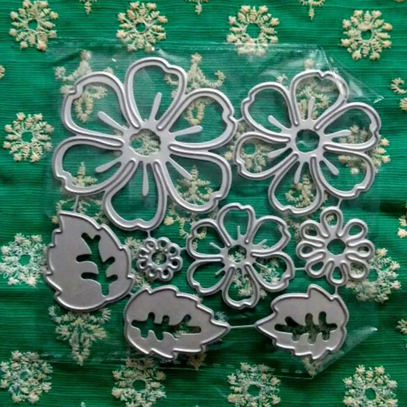 R1WA Flower Cutting Muore Foto Album Card Craft Decoration Forniture