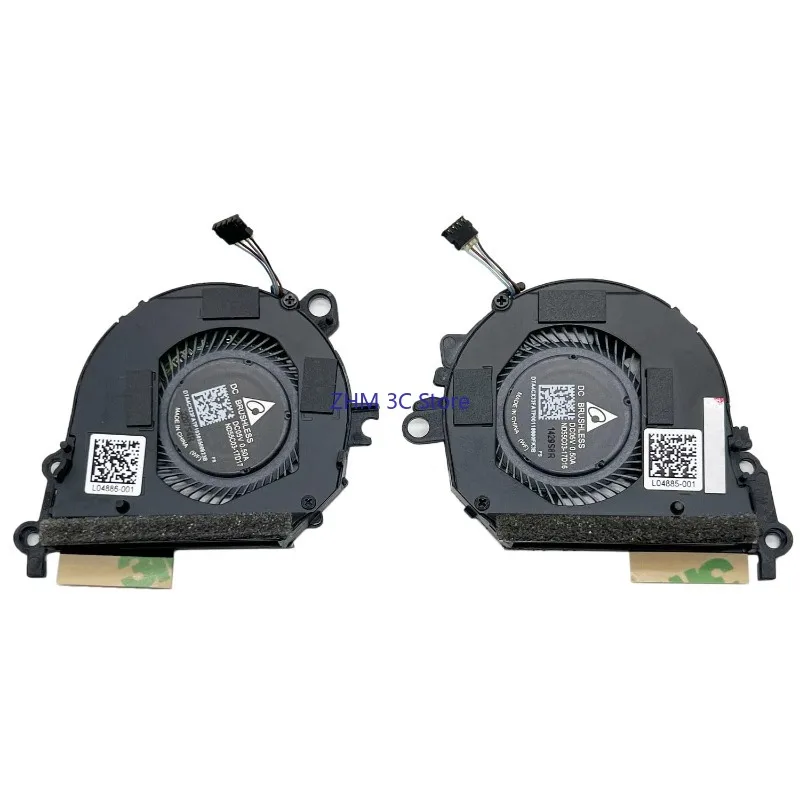 

CPU GPU Cooling Fan For HP 13" Spectre X360 13-AE 13-AE013DX 13-AE012DX 13-ae014dx 13-ae011dx ND55C03-17D17 ND55C03-17D16