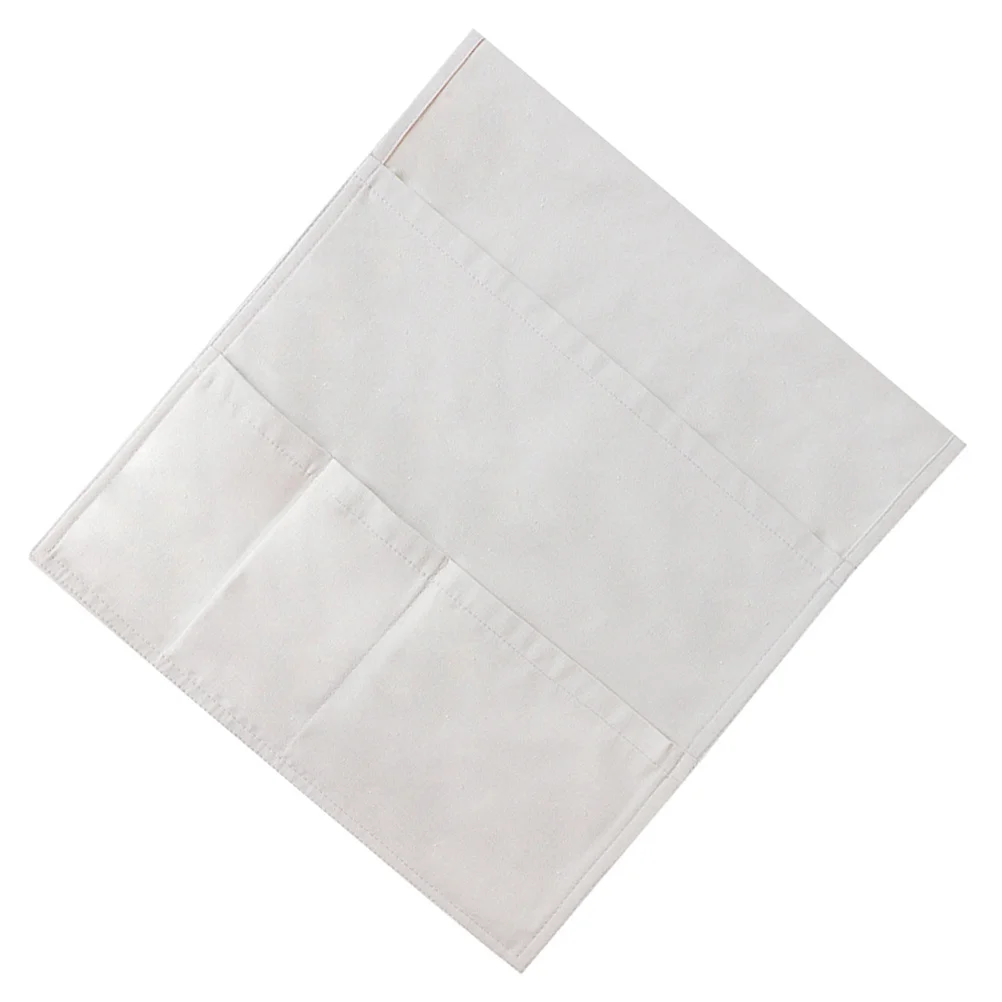 

1Pcs Bedside Sofa Armrest Pouch Storage Bag with Neat Sewing for Eyeglasses Pens Small Items Home Use Sofa Armrest Pouch