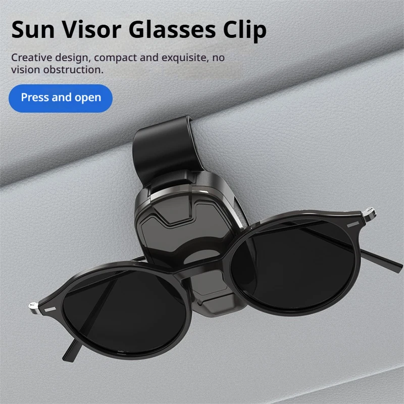 Car Universal Glasses Frame Clip-on Sunglasses Frame Sun Visor Multifunctional Car Glasses Frame Auto Accessories Tools