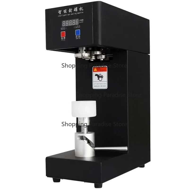 

milk tea beverage can seamer commercial PET bottled cans