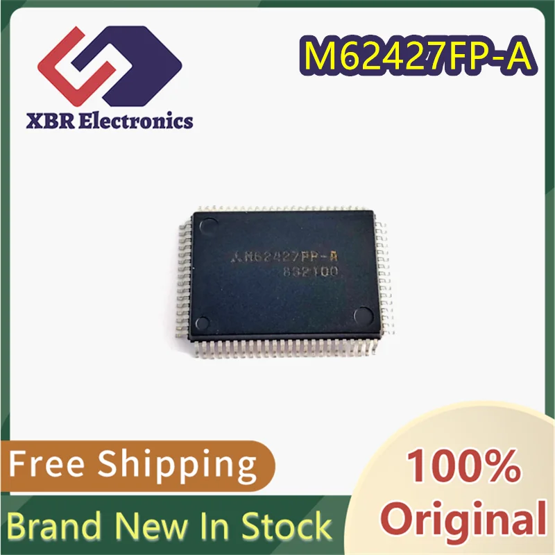 

(1/5 piece) M62427FP M62427FP-A QFP80 Integrated Circuit Chip IC, Brand New Original Authentic Product, In Stock