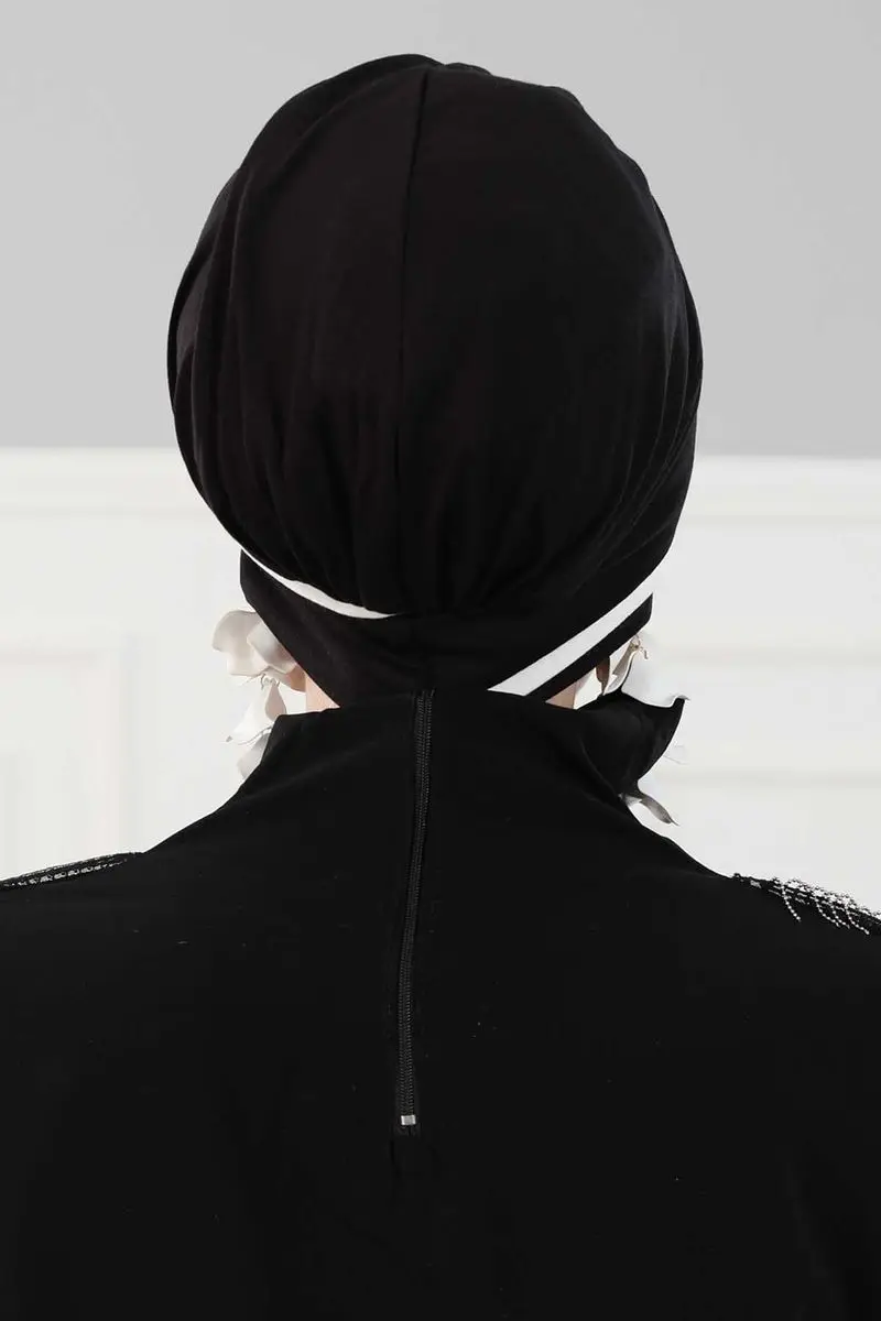 Doppel farbe gekämmte Knochen schwarz