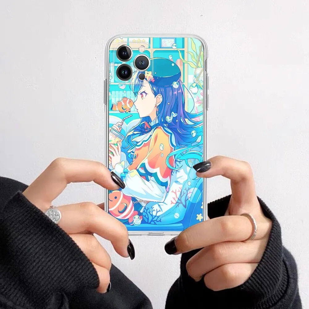 Project Sekai Phone Case for iPhone 16 15 8 7 6 6S Plus X SE XR XS 14 11 12 13 Mini Pro Max Mobile Case