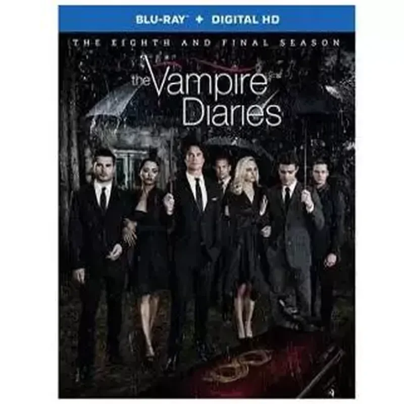 

BD Blu-ray American TV Series The Vampire Diaries Seasons 1 to 8 Complete Episodes Unabridged Full Version 28 Disc Box
