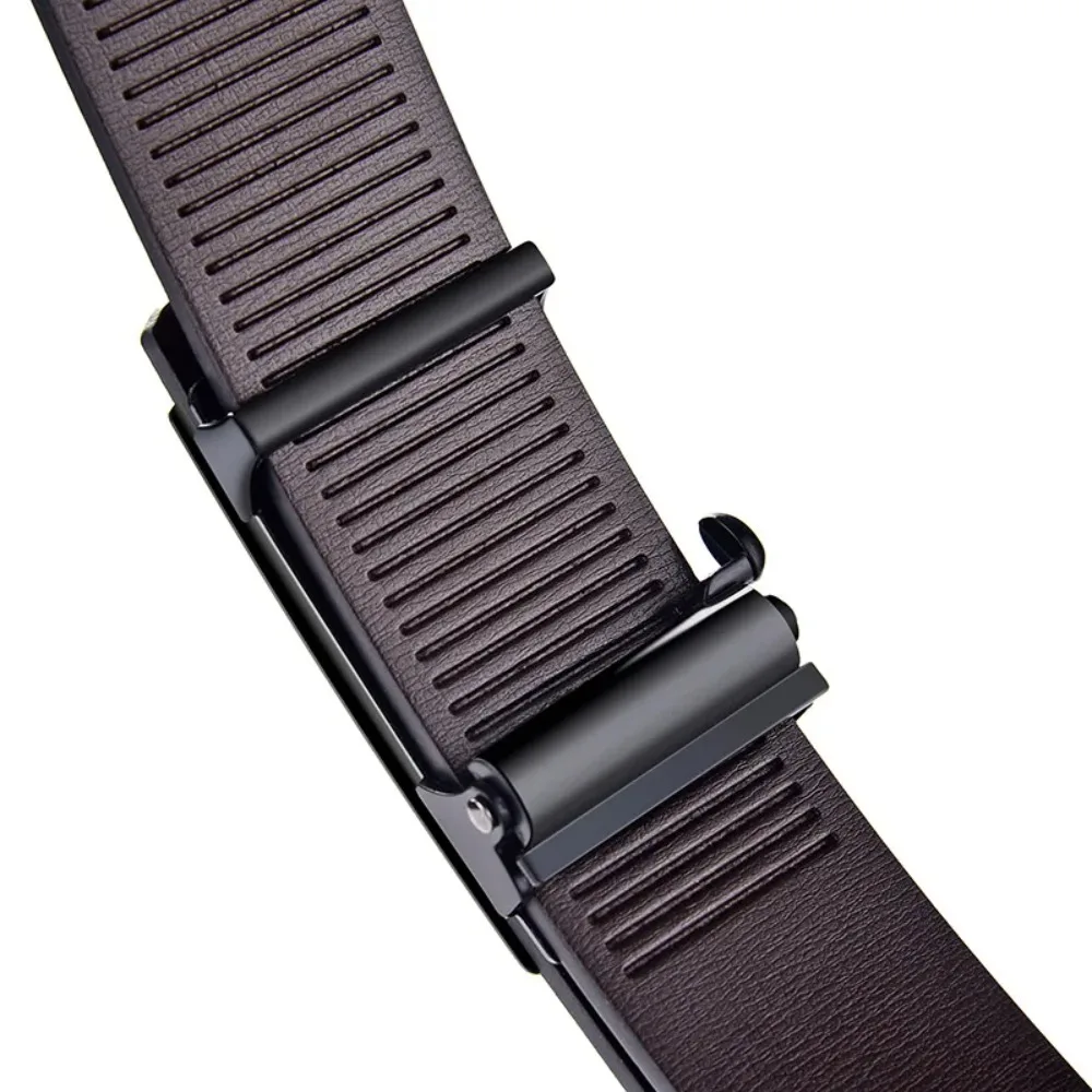 1PC Vervanging Lederen Riem Luxe Merk Designer Geen Gesp Tailleband Mannelijke Band Tailleband 3.2cm Riemen Voor mannen