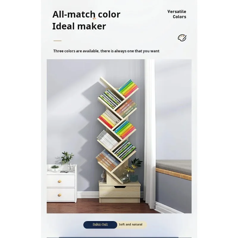 Vendita calda Ufficio in legno Mobili per la casa Libreria Soggiorno Studio Ufficio Biblioteca Divisorio per bambini Scaffale per bambini