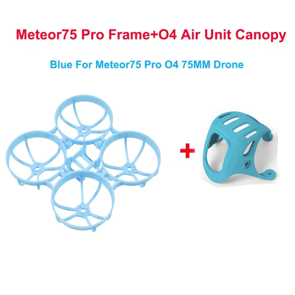 BETAFPV Meteor75 Meteor 75 Pro Brushless BWhoop Frame KIT Plastic 7.73g 80.8mm / Colorful Canopy for O4 Air FPV Racing RC Drone