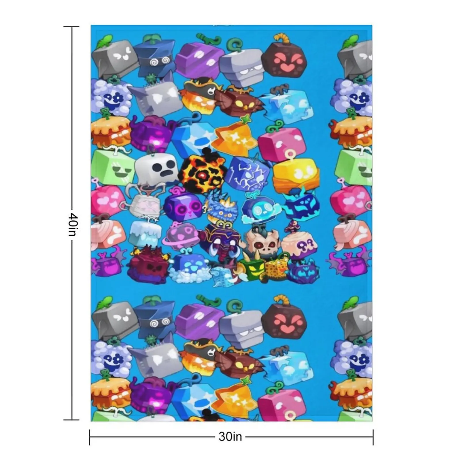 ??blox? fruit?blox? fruit?blox? fruit?blox? fruit??? Throw Blanket Flannels valentine gift ideas Sofa Extra Large Throw Blankets