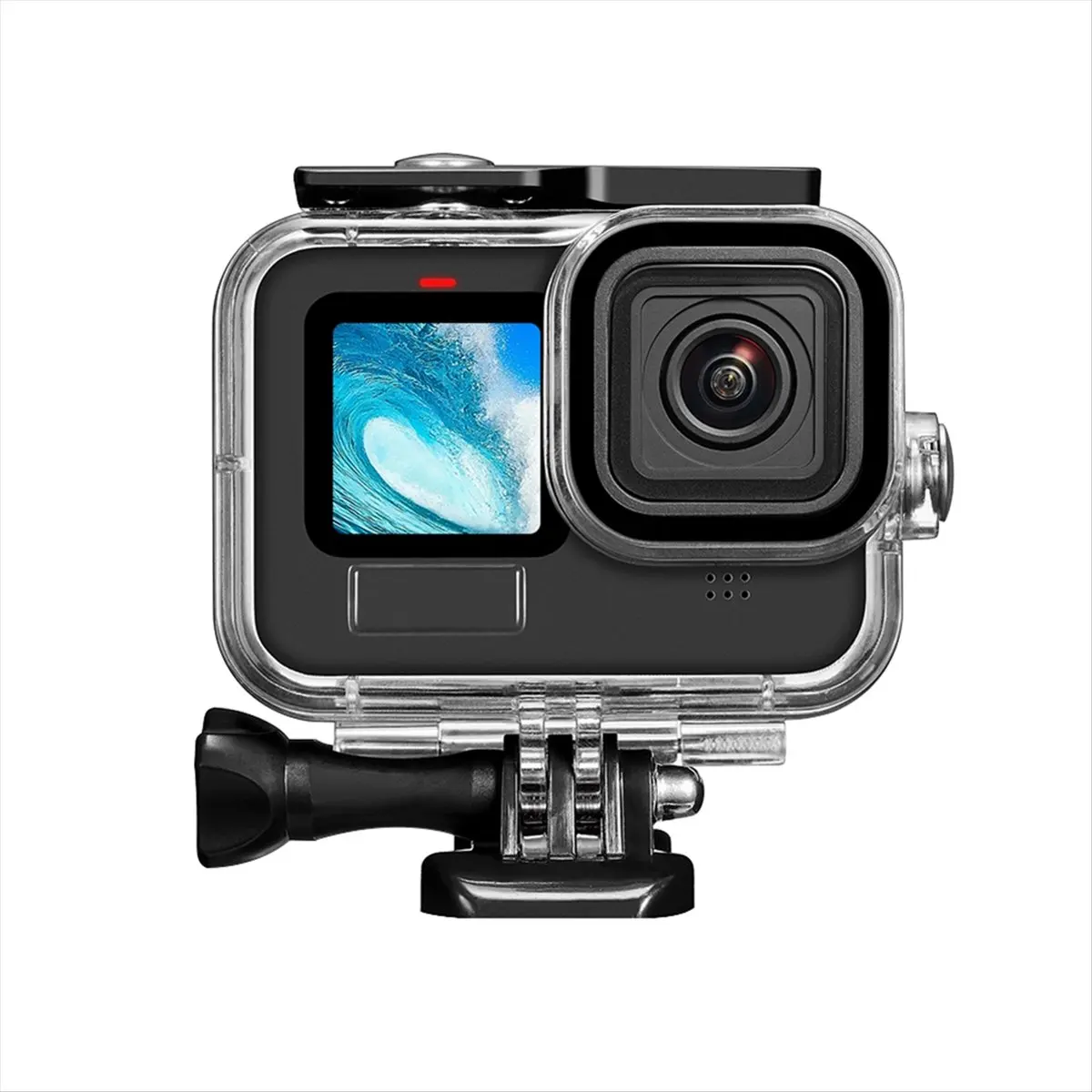M05K 60M Waterproof Case for GoPro Hero 12 11 10 9 Underwater Diving Housing Cover Action Camera Accessories,A