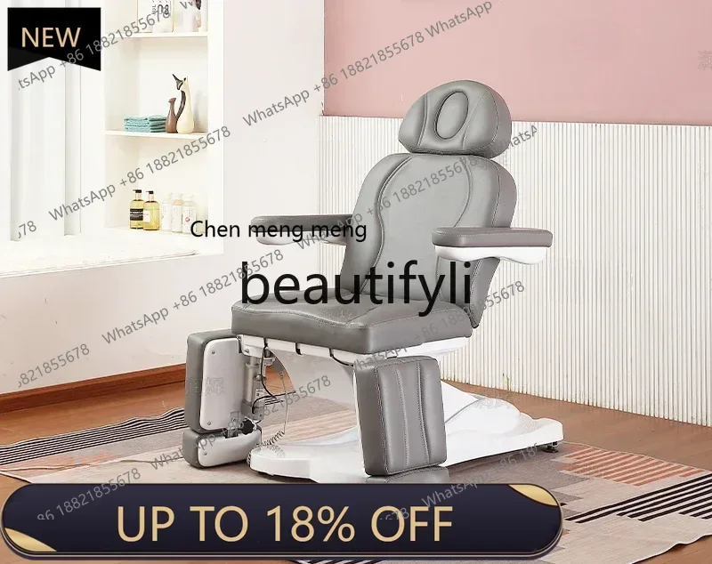 

Z189 Y Professional pedicure chair foot soaking foot therapy electric lifting beauty bed micro-injection nail art tattoo bed