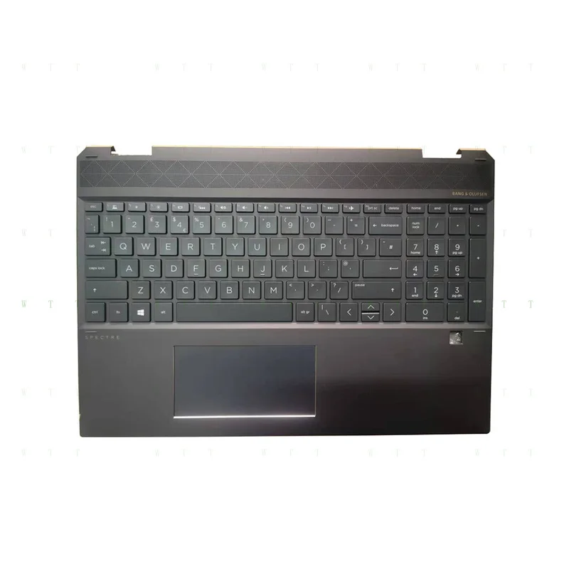 

Palmrest w/Keyboard Touchpad for HP X360 TPN-Q213 15-DF DF0011TX L38262-001 US