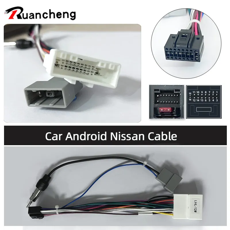 Cavo radio Android per auto 2 din per Hyundai Kia Suzuki Buick Volkswagen ISO Honda Toyota Nissan Mitsubishi Ford CR V FIT Outlander