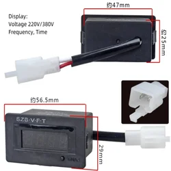 VOLTAGE CURRENT FREQUENCY DIGITAL DISPLAY METER FIT GENERATOR DIESEL GENERATOR 3KW 5KW 6.5KW 8KW 10KW ACCESSORIES