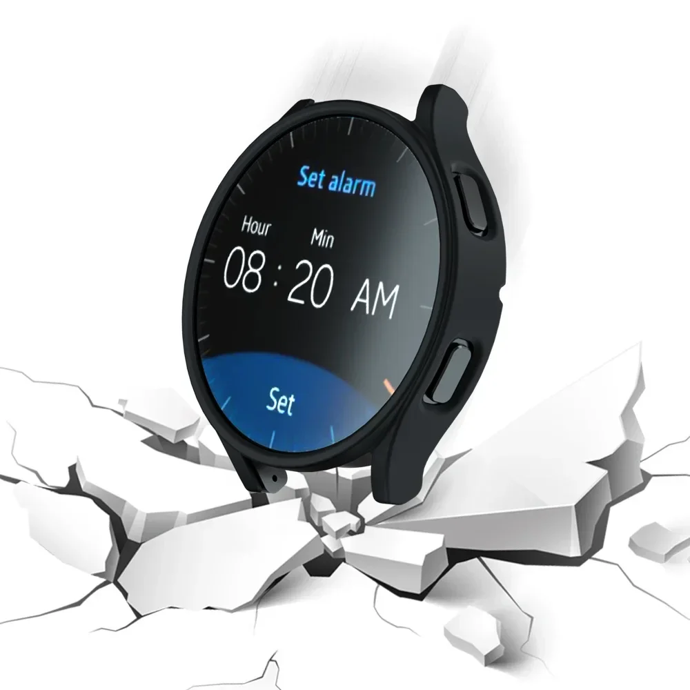 Capa de relógio protetora para Samsung Galaxy Watch, PC oco, Anti Drop Shell, Half Pack, 40mm, 44mm