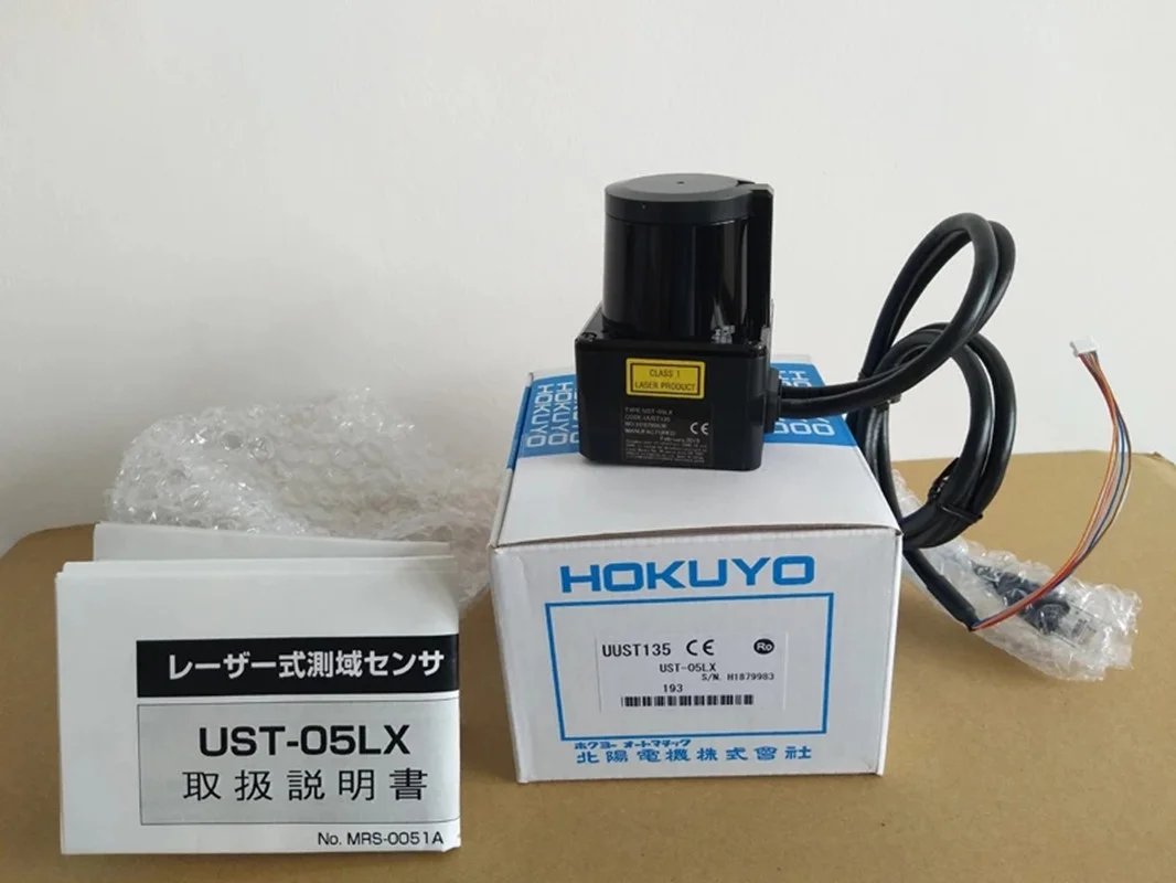 HOKUYO UST-05LX 5m scanning Distance measuring equipment lidar for robot navigation and obstacle avoidance, screen Multi-touch