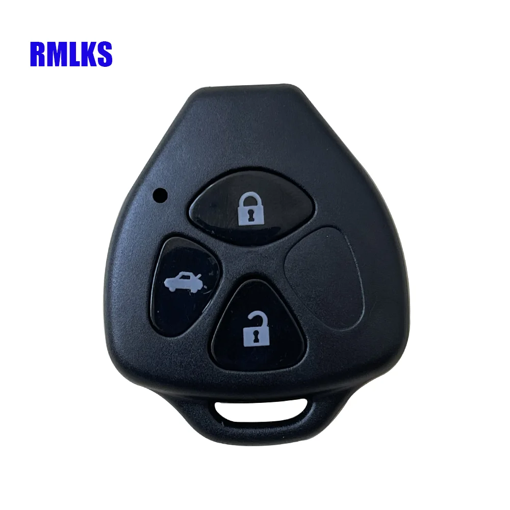 Per Toyota Camry Corolla RAV4 Avalon Venza 2007 2008 2009 2010 2011 2/3/4 pulsante Car Remote Key Shell Blank No Blade Case