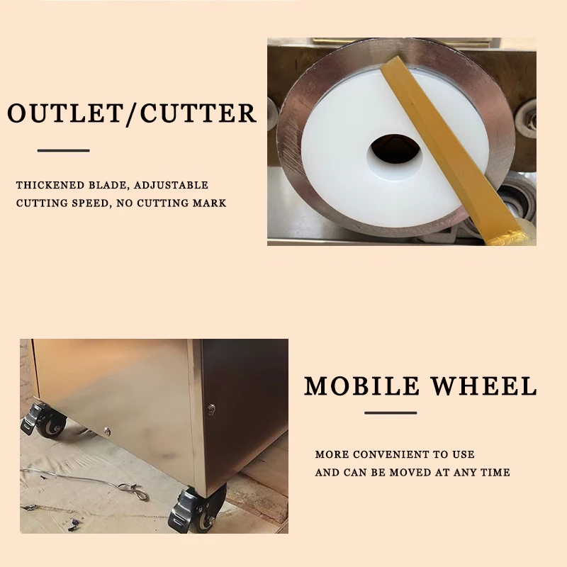 

Commercial Dough Cutting Machine Stainless Steel Steamed Bun Machine Adjustable Size Dough Cutter Divider Machine