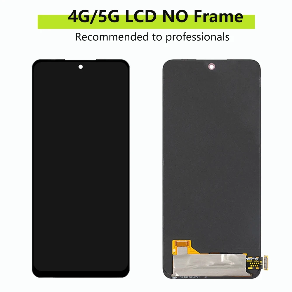 AMOLED Note12 4G LCD Display Screen For Xiaomi Redmi Note 12 23021RAAEG LCD Display with Touch Screen Digitizer Note 12 5G LCD