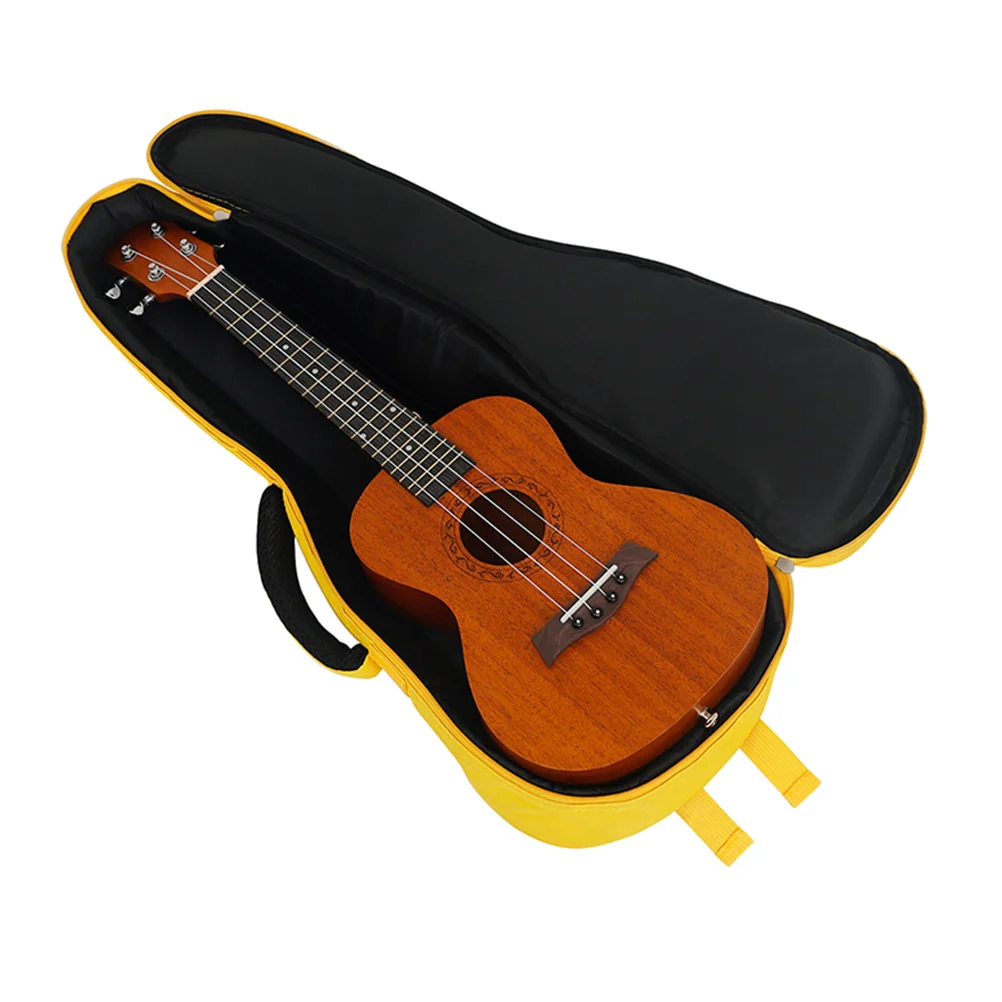 

Ukulele Bag Beginner Classical Instrument Carrier Concert Oxford Cloth Tenor Hard Case Storage Holder Bags